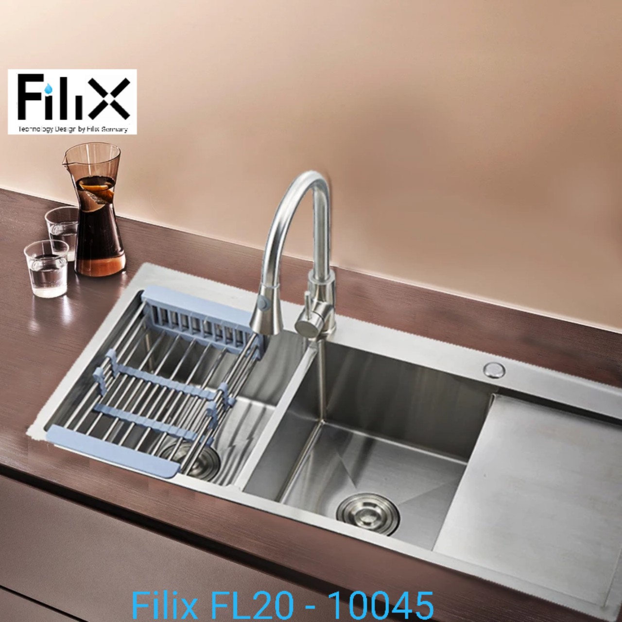 Chậu rửa bát Filix FL20-1045